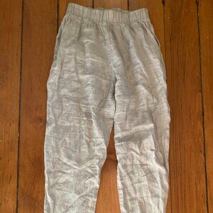 W's Rough Linen Super Lightweight 100% Linen Pants